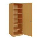 Q 14-60 skříň šatní, 1-dvéřová, 600x600x1800mm, buk royal